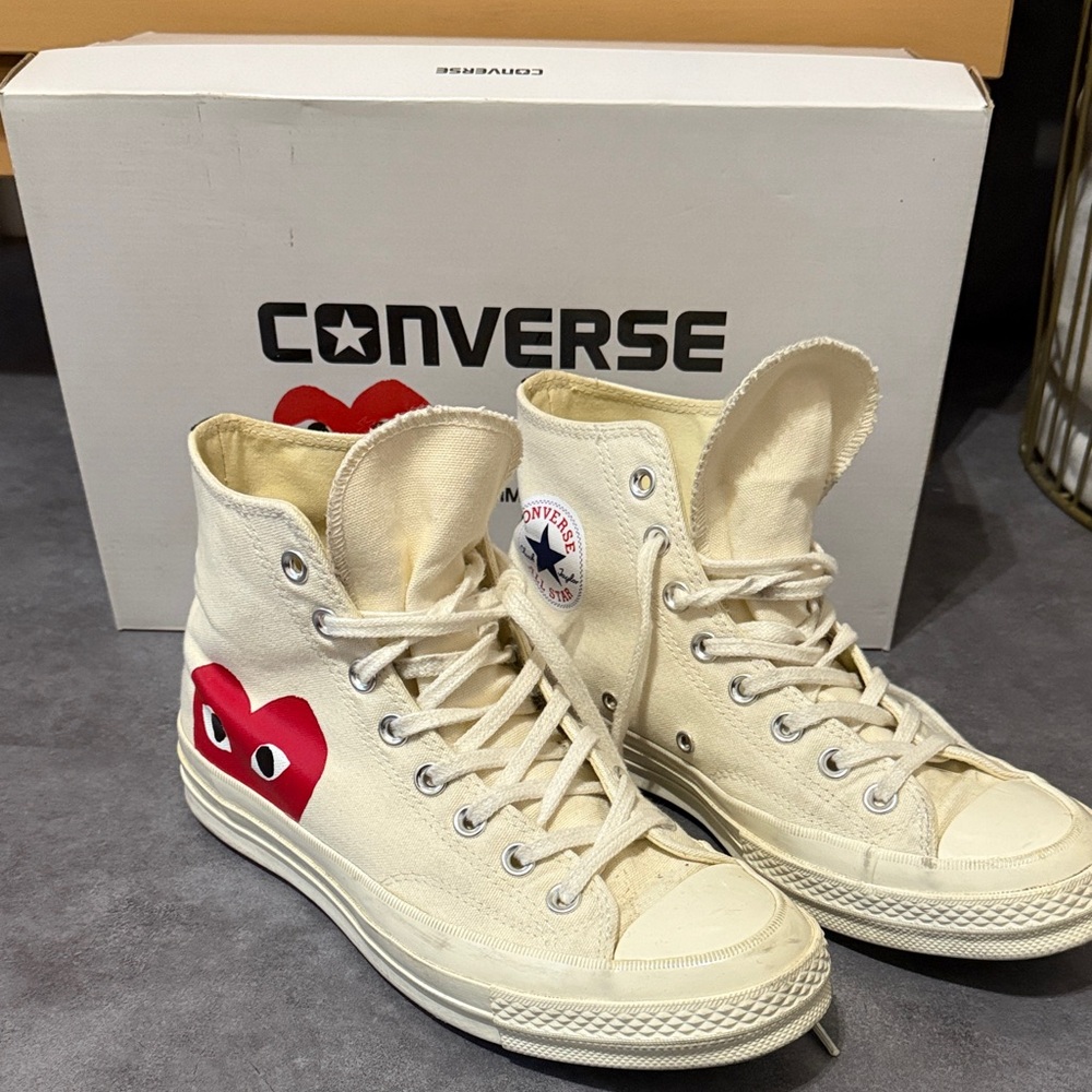 Comme des Garcons Converse Play High Tops
